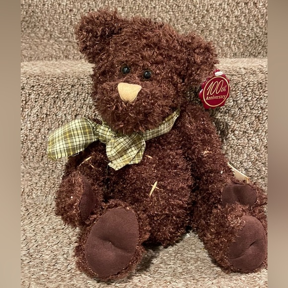 New w tags- 100th Anniversary Special Edition Teddy’s teddy bear.  Dan Dee - Picture 1 of 7